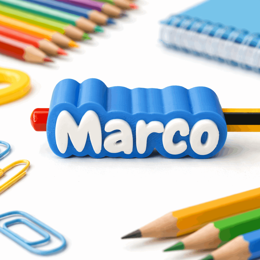 Decorazione per matita personalizzata con nome - MyCustomLab