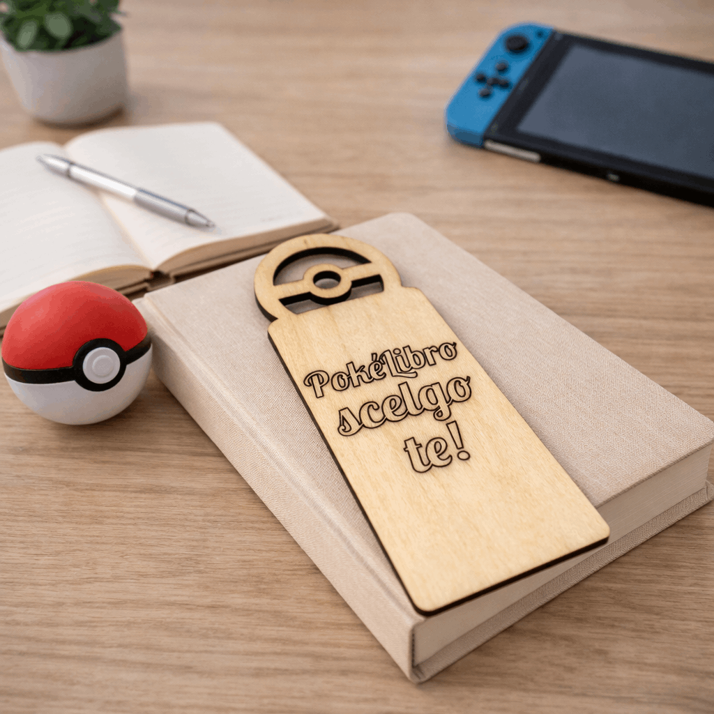 Segnalibro in legno personalizzato con scritta - MyCustomLab
